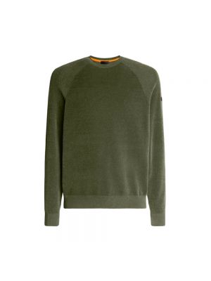 Sweter z okrągłym dekoltem Rrd zielony