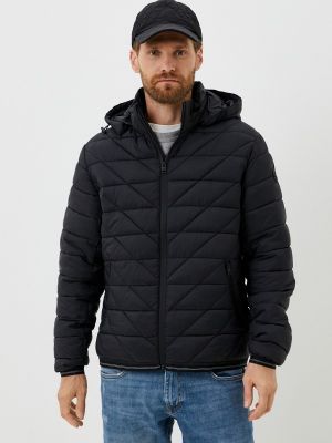 Утепленная демисезонная куртка S.oliver черная