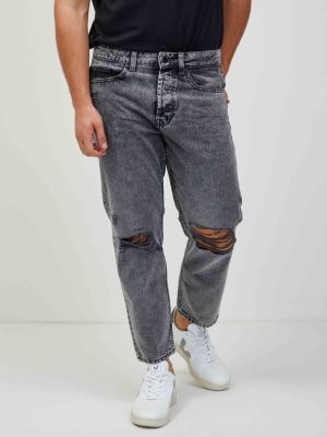 Straight jeans Only & Sons grau