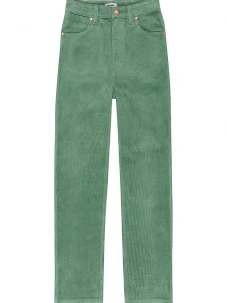 Spodnie Wrangler zielone