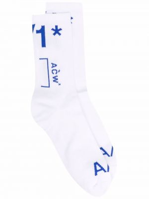 Chaussettes A-cold-wall* blanc