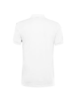 Polo majica s črtami Adidas bela