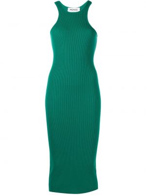 Μίντι φόρεμα Monse πράσινο