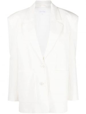 Lang blazer Patrizia Pepe hvit