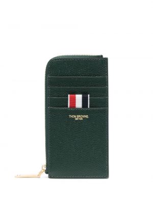 Δερμάτινος πορτοφόλι με φερμουάρ Thom Browne