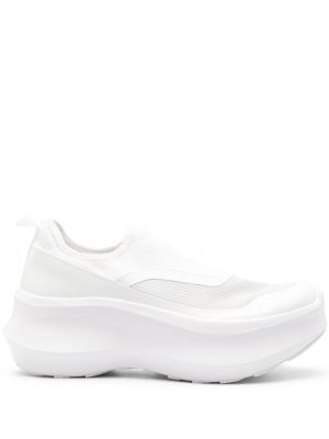 Sneakers con lacci Comme Des Garçons bianco
