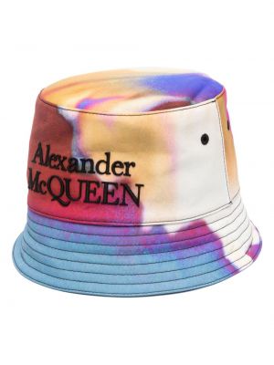 Gėlėtas kepurė Alexander Mcqueen raudona