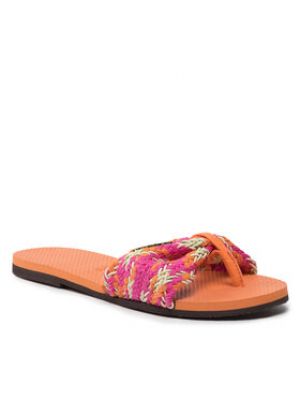 Sandale plasă Havaianas portocaliu
