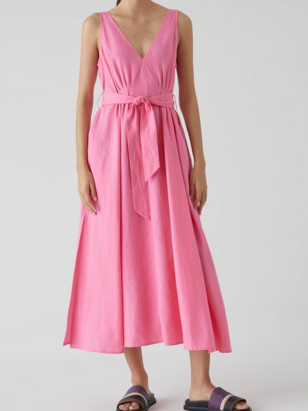 Платье с v-образным вырезом Closed розовое