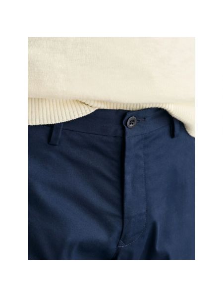 Pantalones de chándal slim fit Gant azul