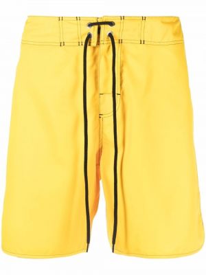 Pantaloni scurți cu buzunare Jil Sander galben