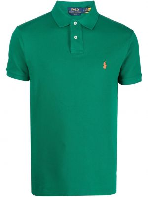 T-shirt mit stickerei mit stickerei Polo Ralph Lauren grün