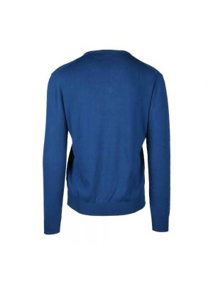 Sweter z dekoltem w serek North Sails niebieski