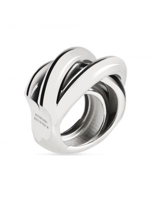 Žiedas Balenciaga sidabrinė