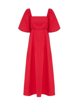 Φόρεμα Tussah κόκκινο