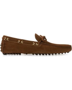 Loafers Car Shoe καφέ