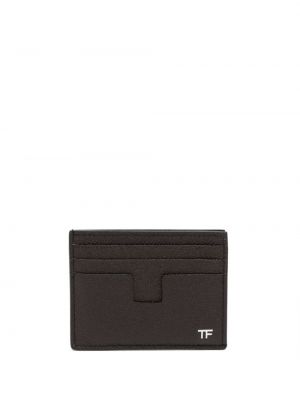 Kožená peňaženka Tom Ford hnedá