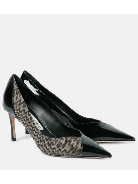 Lack läder pumps Jimmy Choo svart