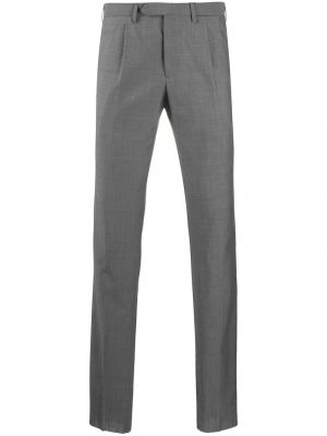 Панталон slim Dell'oglio сиво