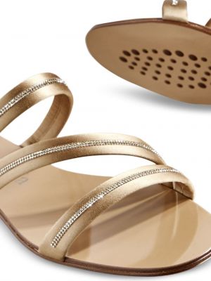 Křišťálové sandály Pedro Garcia zlaté