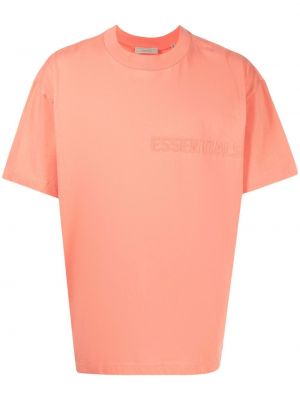 T-skjorte Fear Of God Essentials rosa