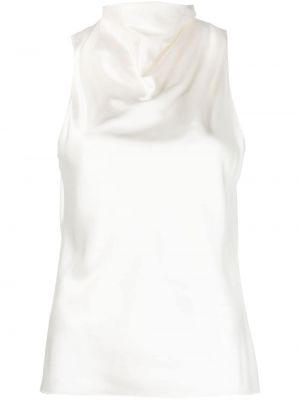 Сатенена блуза Theory бяло