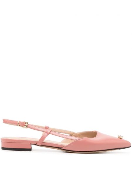 Slingback nahka Madison.maison pinkki