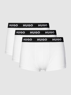 Bokserki slim fit Hugo białe