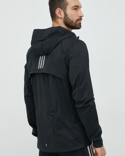 Rövid kabát Adidas Performance fekete