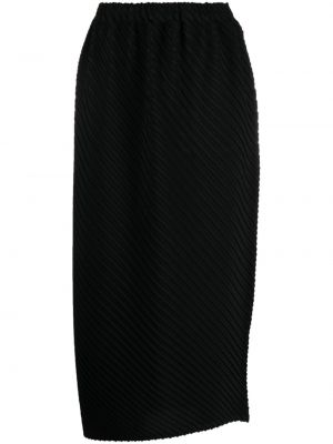 Midi sukně Issey Miyake černé