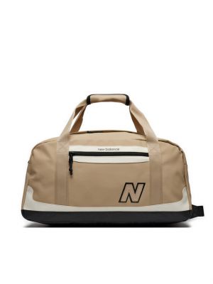 Αθλητική τσάντα New Balance μπεζ