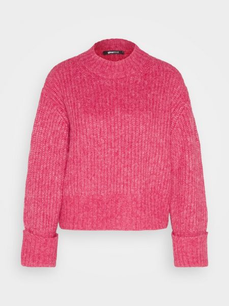 Sweter Gina Tricot różowy