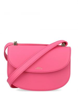 Чанта през рамо A.p.c. розово