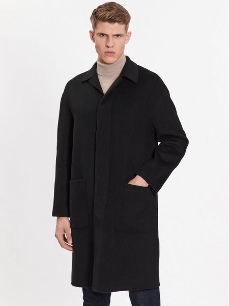 Пальто Calvin Klein черное
