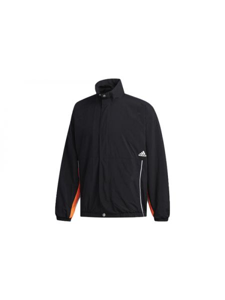 Куртка с воротником стойка Adidas черная