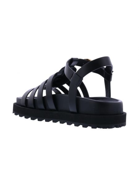 Sandale ohne absatz Versace schwarz