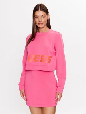 Bluză oversize Guess roz