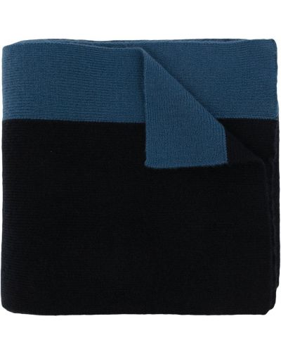 Bufanda de cachemir con estampado de cachemira N.peal azul