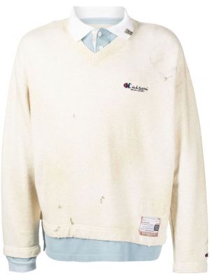 Sweatshirt Maison Mihara Yasuhiro hvit