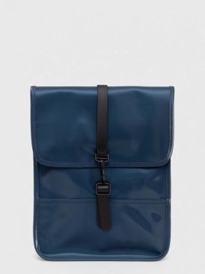 Однотонный рюкзак Rains синий