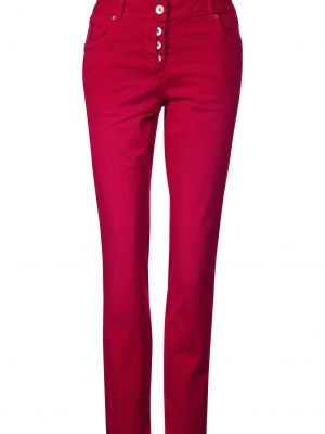 Pantaloni Cecil rosso