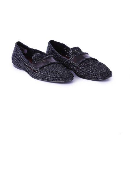 Loafers sin tacón Dolce & Gabbana negro