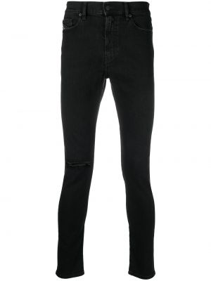 Jeans skinny ajustées Diesel noir