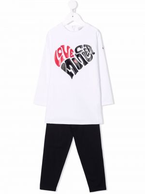 Tuta Moncler Enfant bianco