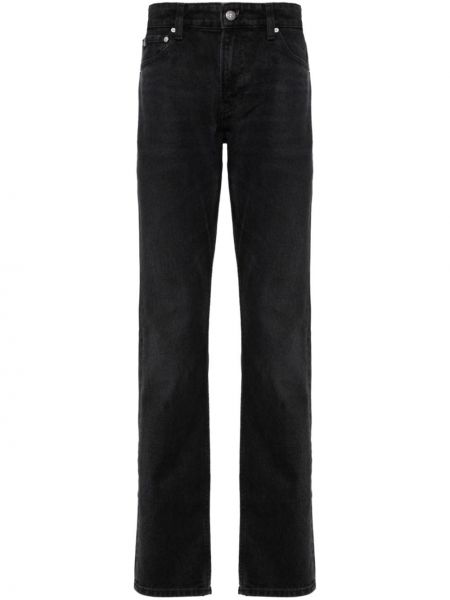 Jeansy skinny z niską talią slim fit Calvin Klein Jeans czarne