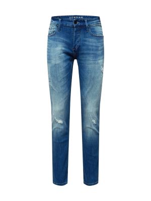 Jeans skinny Denham bleu