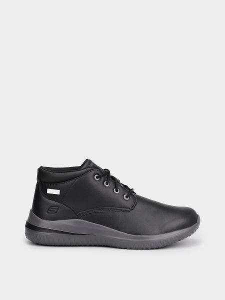 Чорні черевики Skechers