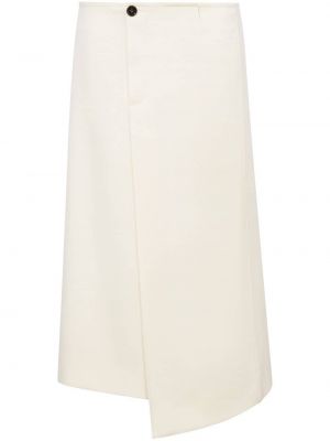 Vlněné sukně Proenza Schouler bílé