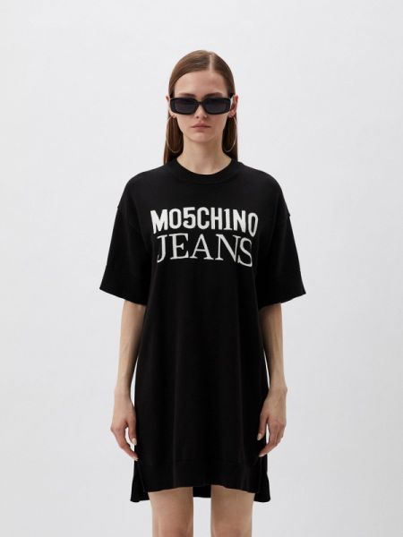 Джинсовое платье Mo5ch1no Jeans черное