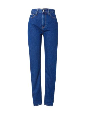Дънки Calvin Klein Jeans синьо
